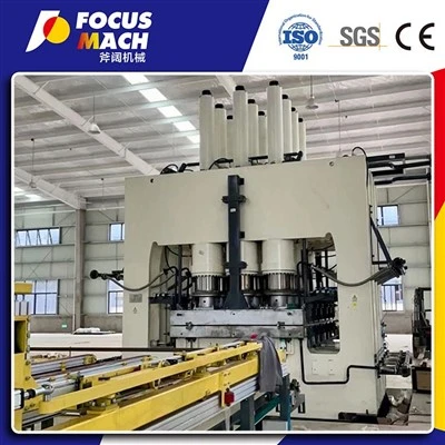Máquina de imprensa quente de alta eficiência de curto ciclo